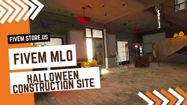Beautiful FiveM Halloween Construction Site