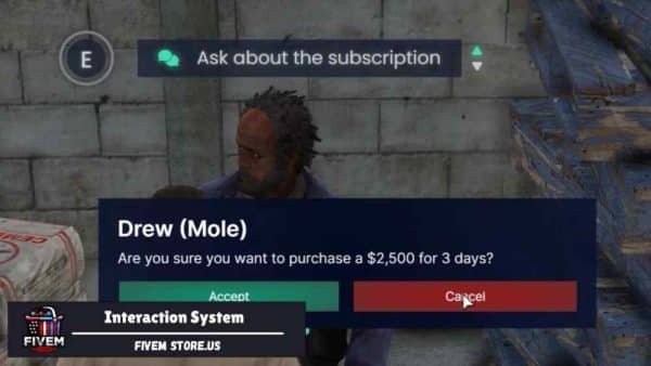 stunning FiveM Interaction System