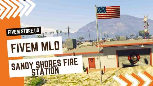 Lovely Sandy Shores Fire Station FiveM
