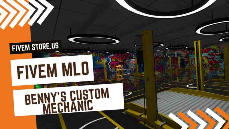 Beautiful FiveM Benny Custom Mechanic