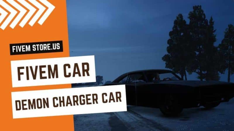 Attractive FiveM Demon Charger Car