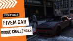 stunning FiveM Dodge Challenger
