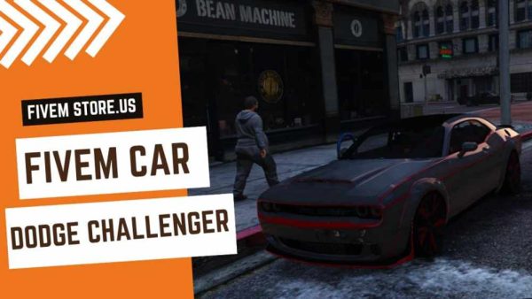 stunning FiveM Dodge Challenger
