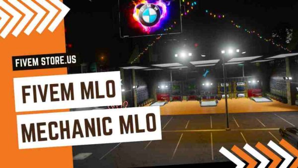 stunning Mechanic Shop FiveM MLO