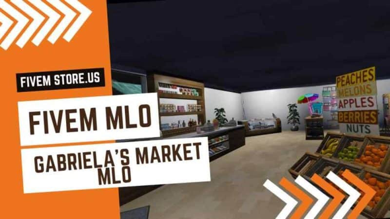 Beautiful FiveM Gabrielas Market MLO