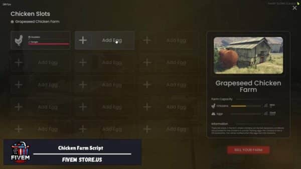 Good FiveM Chicken Farm Script