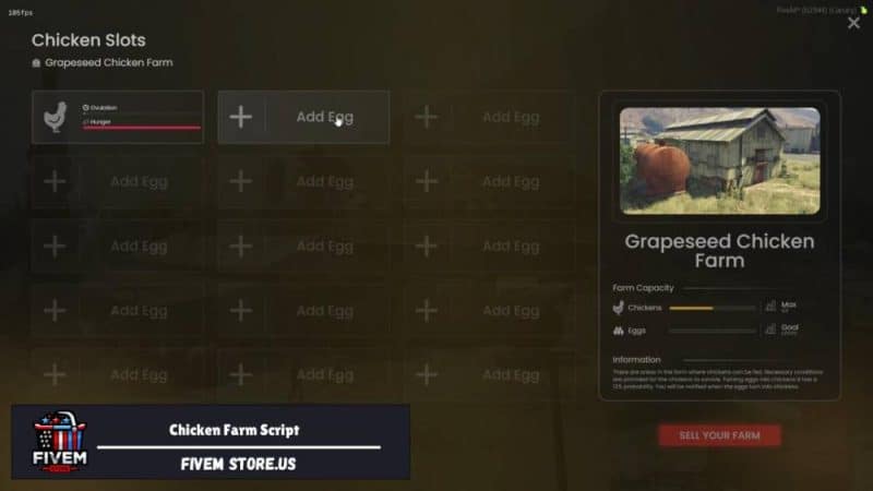 Good FiveM Chicken Farm Script
