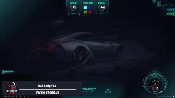 Beautiful FiveM Hud UI