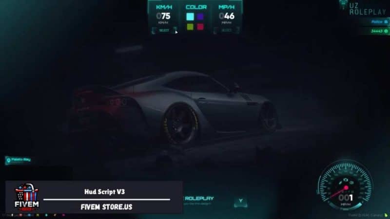 Beautiful FiveM Hud UI