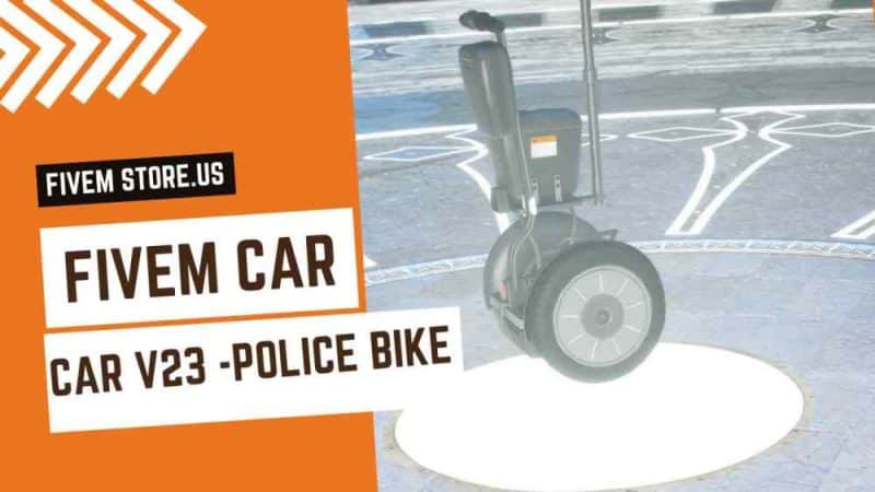 Beautiful FiveM Police Bike