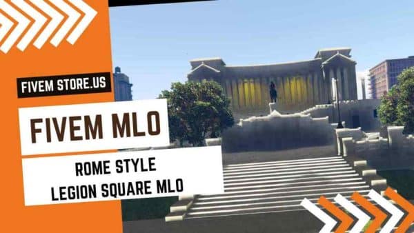 best FiveM Rome Style Legion Square MLO