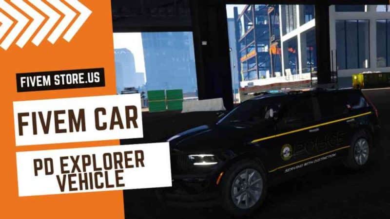Beautiful FiveM PD Explorer Vehicle