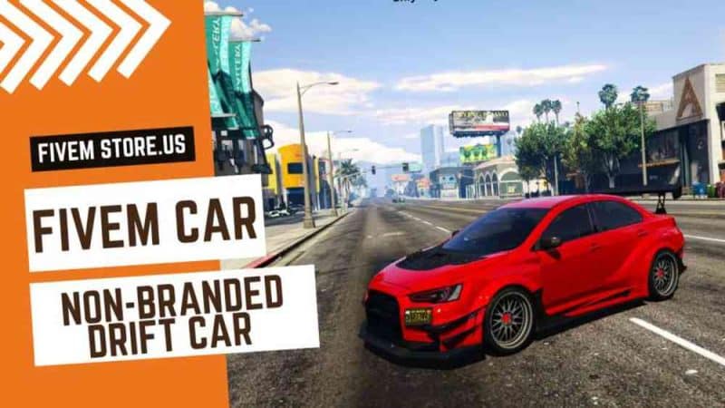 Lovely FiveM Non Branded Drift Car