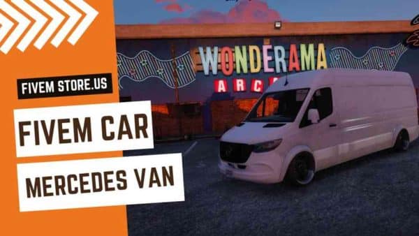 Beautiful FiveM Mercedes Van