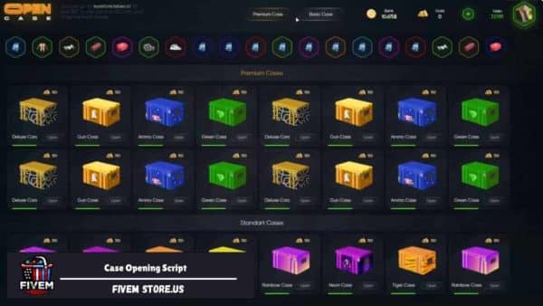 Beautiful FiveM Case Opening Script