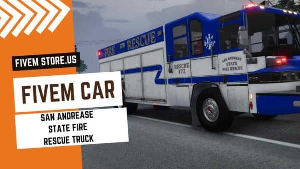 best FiveM San Andreas State Fire Rescue Truck