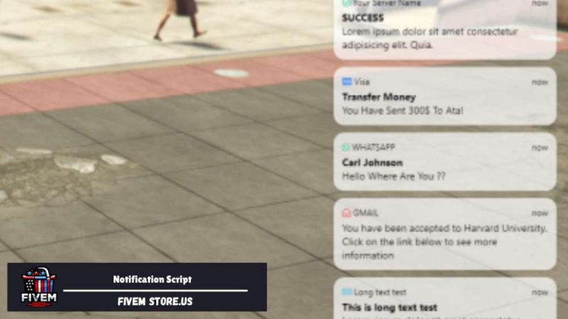 Unique Notification Script FiveM