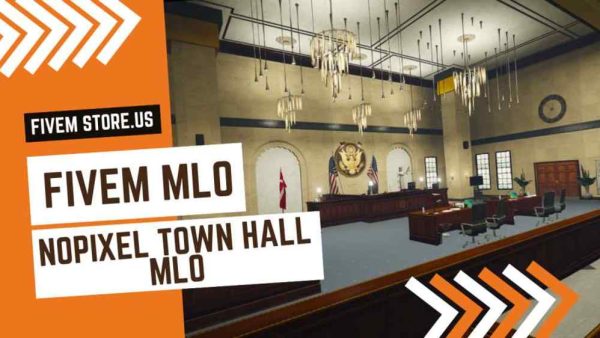 Attractive FiveM NoPixel Town hall MLO