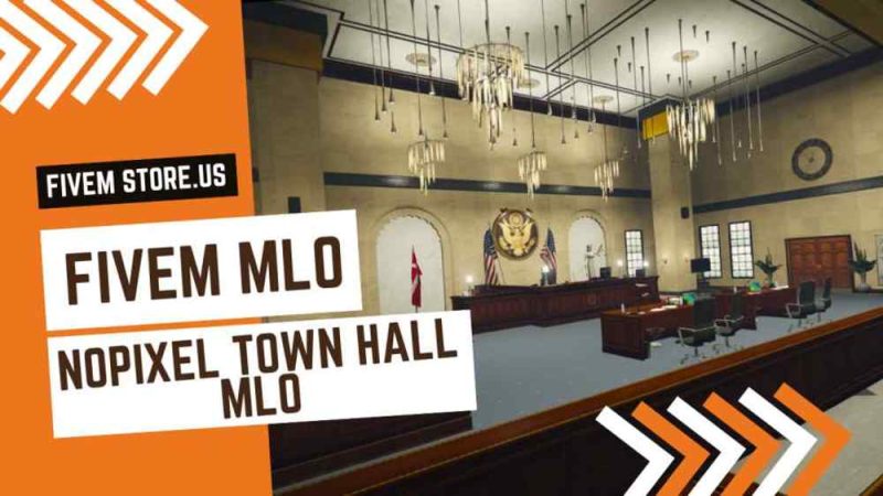 Attractive FiveM NoPixel Town hall MLO