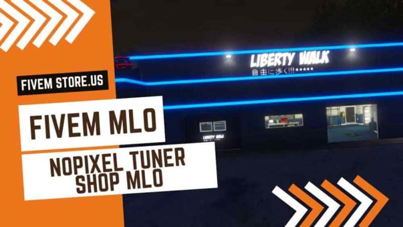 Attractive FiveM Tuner Shop MLO