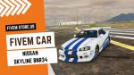 good FiveM Nissan Skyline BNR34 Car