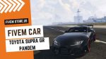 best FiveM Toyota Supra GR Pandem Car