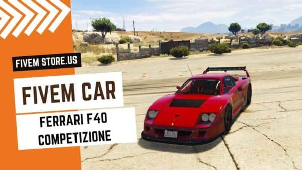 best FiveM Ferrari F40 Competizione Car