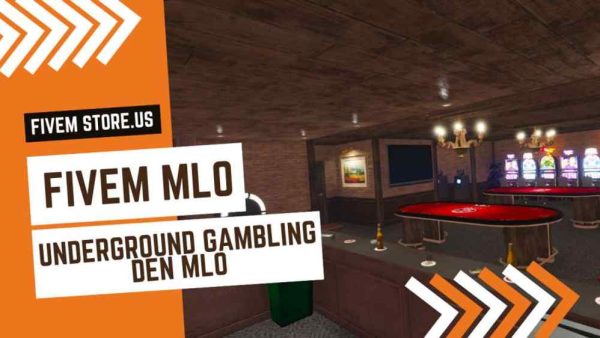 Lovely FiveM Underground Gambling Den MLO