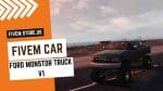 BEST FiveM Ford Monster Truck V1