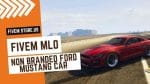 Unique FiveM Non Branded Ford Mustang Car