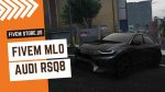 stunning Audi RSQ8 FiveM