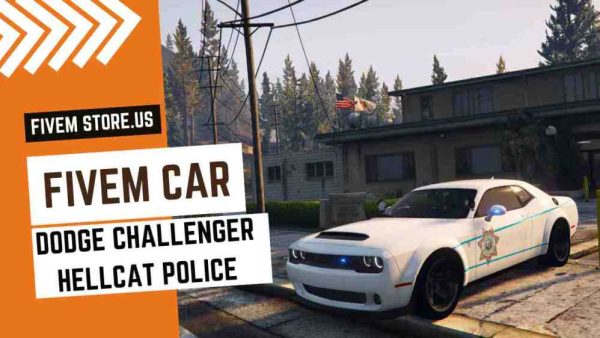 best FiveM Dodge challenger Hellcat Police Car