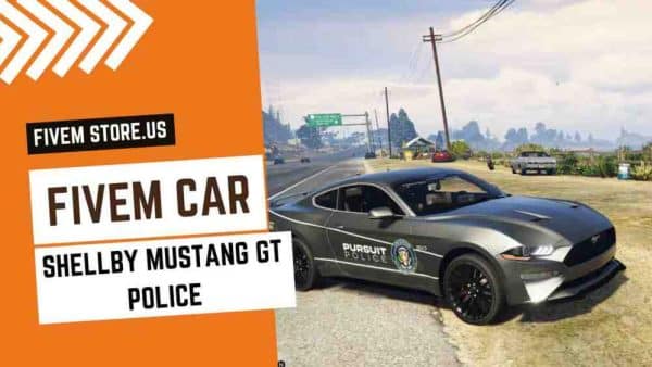 best FiveM Shellby Mustang GT Police Car