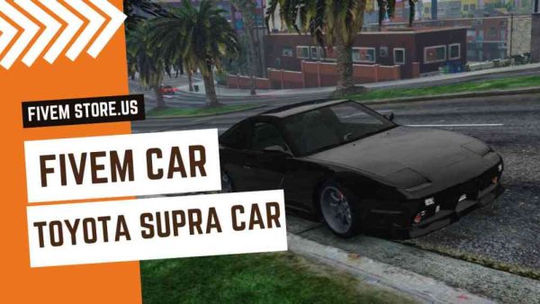 stunning FiveM Toyota Supra Car