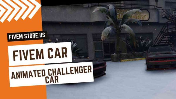 Lovely FiveM Animated Challenger Car