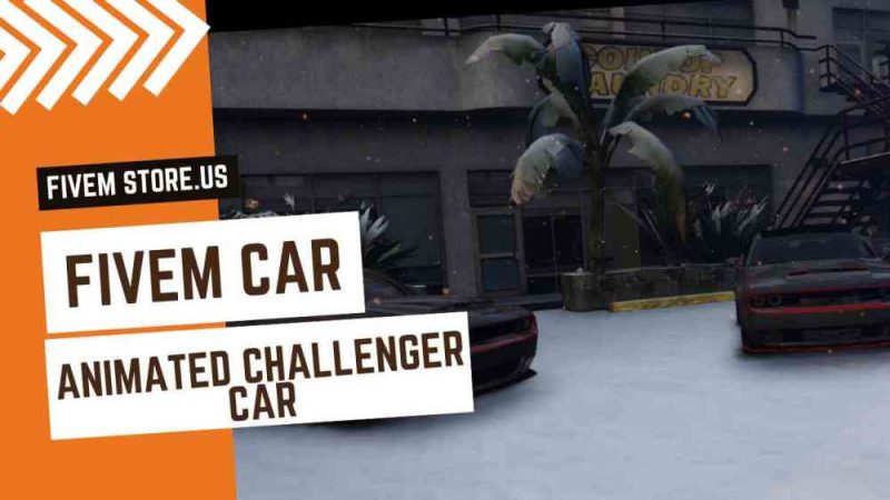 Lovely FiveM Animated Challenger Car