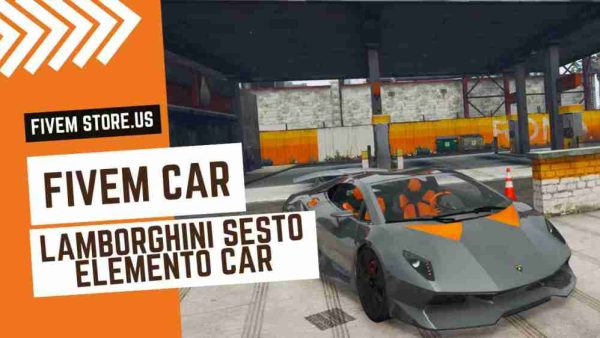 Unique FiveM Lamborghini Sesto Elemento Car