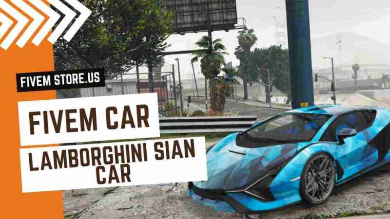 Lovely Lamborghini Sian FiveM