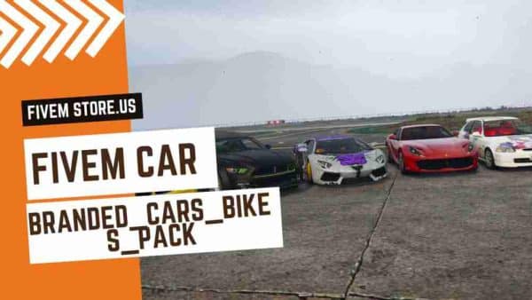 Beautiful FiveM Branded Cars Bikes Pack