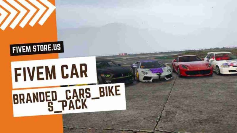 Beautiful FiveM Branded Cars Bikes Pack