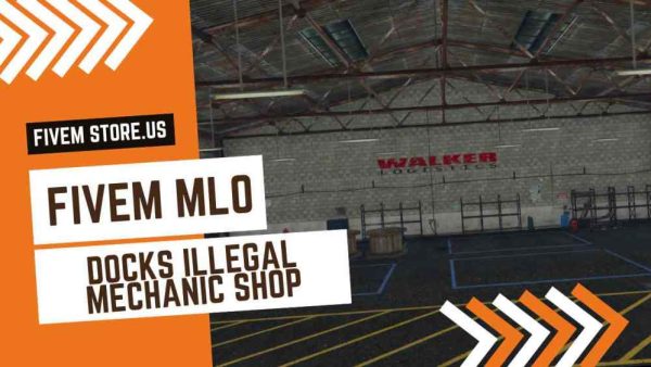 best FiveM Docks Illegal Mechanic Shop MLO