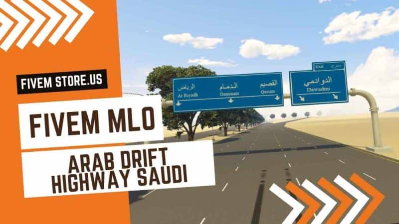 best Arab Drift Highway Saudi FiveM