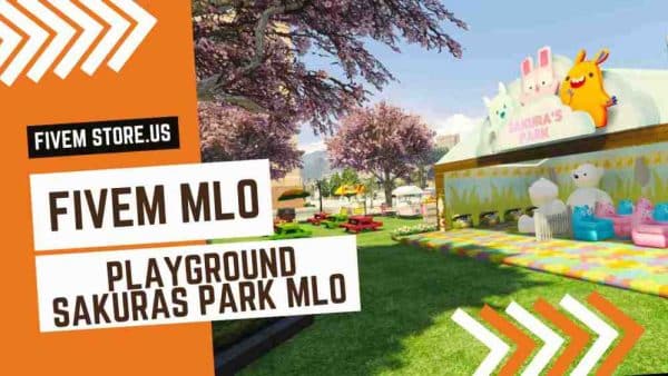 best Playground Sakuras Park MLO FiveM