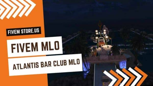 Beautiful FiveM Atlantis Bar Club MLO