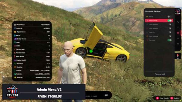 Attractive Admin Menu FiveM