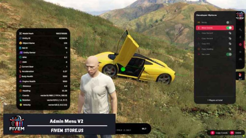 Attractive Admin Menu FiveM