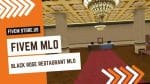 Lovely FiveM Black Rose Restaurant MLO