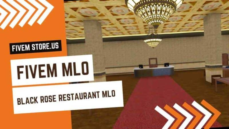 Lovely FiveM Black Rose Restaurant MLO