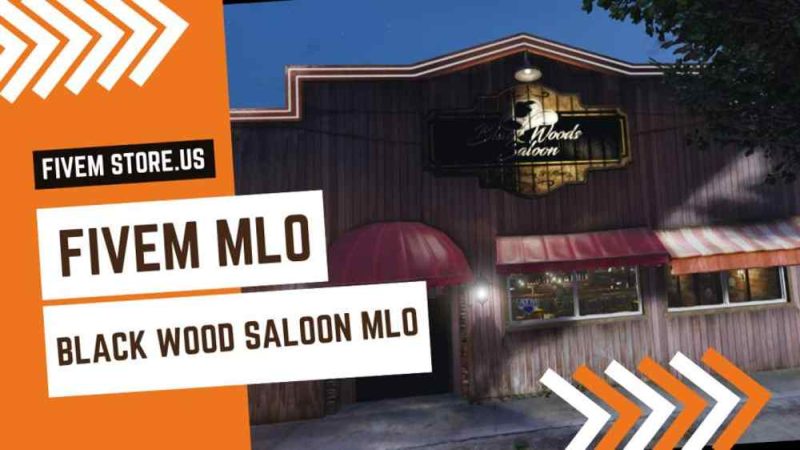 Good FiveM Black Wood Saloon MLO