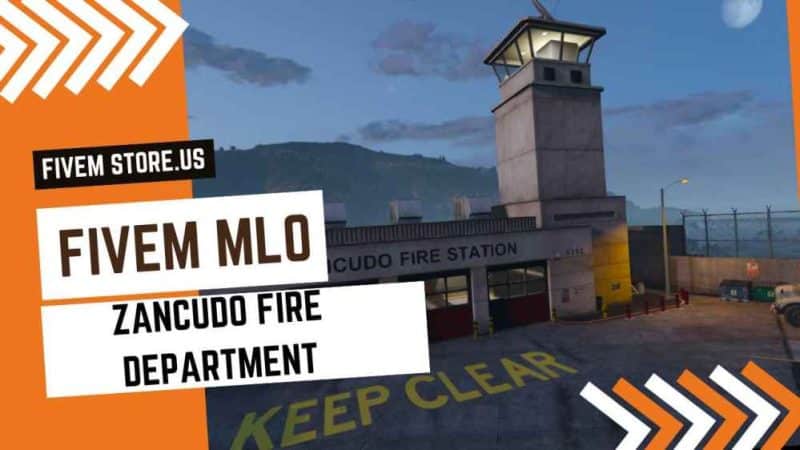 best Zancudo Fire Department MLO FiveM